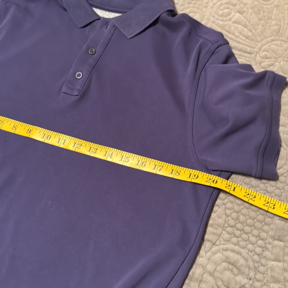 NORDSTROM Pima Cotton Polo. Size Medium - Picture 9 of 10